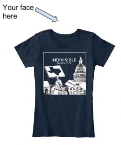 Indivisible Austin tee shirt
