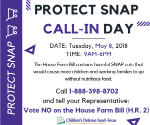 Protect SNAP national call-in day