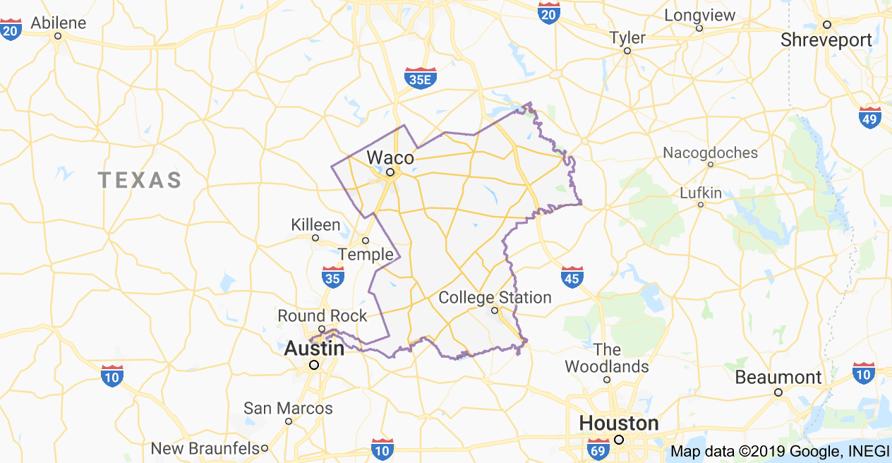Map of TX17